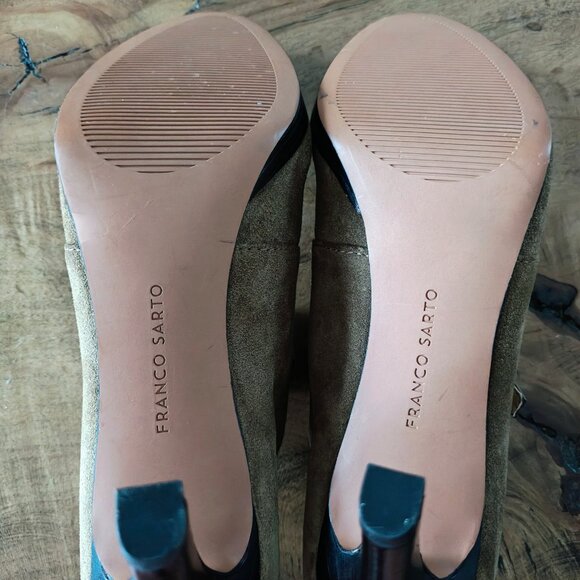 FRANCO SARTO Suede Bootie - Picture 3 of 10